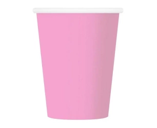 Kubeczki papierowe różowe 250ml 6szt - Godan