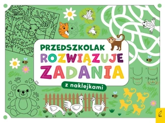 Przedszkolak rozwiązuje zadania Zeszyt zielony - opracowanie zbiorowe