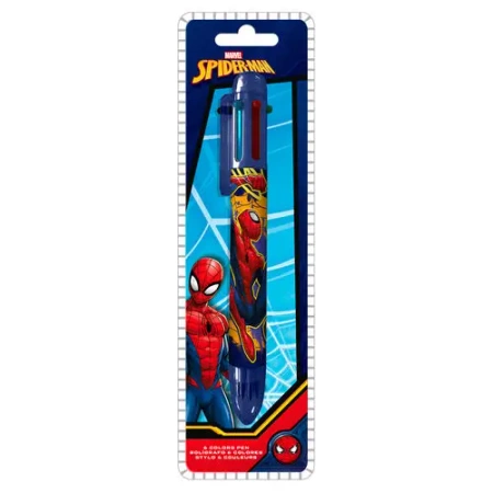 Długopis Spiderman 6 kolorów - Kids Euroswan zabawki licencja