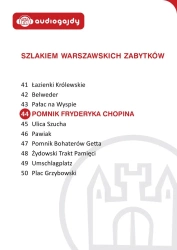 audiobook Pomnik Fryderyka Chopina. Szlakiem warszawskich zabytków - Ewa Chęć