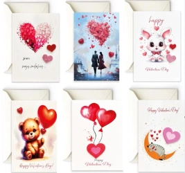 Karnet B6 Walentynki MIX - AVANTI