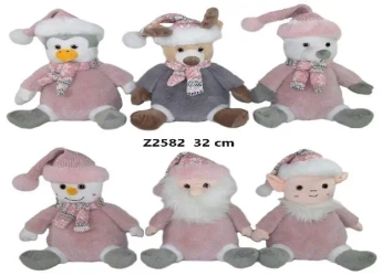 Zwierzęta świąteczne 32cm MIX - Sun-Day