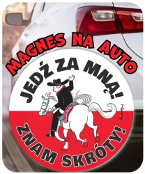 Magnes na auto SKRÓTY - Henry
