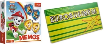 2w1 GRA MEMOS PSI PATROL TREFL + EUROBUSINESS