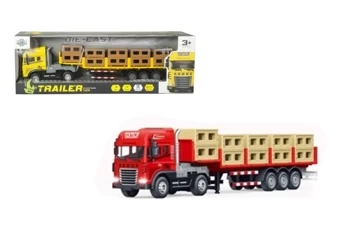 Pojazd ciężarówka metalowa ze światłem i dźwiękiem - SWEDE