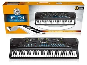 Organy 54 klawisze na baterie z mikrofonem - ADAR