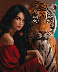 Malowanie po numerach - Siła piękna 40x50cm - Ideyka