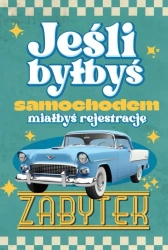 Karnet Urodziny Samochód zabytkowy męski - YEKU