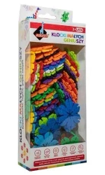 Klocki małych geniuszy - Kwiatki 90 elementów - Askato