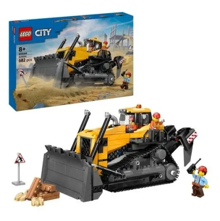 LEGO(R) CITY 60466 (3szt) Żółty buldożer