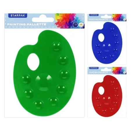 Paleta do farb owalna mix kolorów - STARPAK