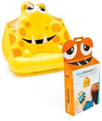 BookMonster Air Sammy the smiler podstawka żółta - Thinking Gifts