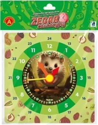 Zegar edukacyjny - Jeż ALEX - Alexander