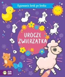 Rysowanie krok po kroku. Urocze zwierzątka - Justyna Tkocz