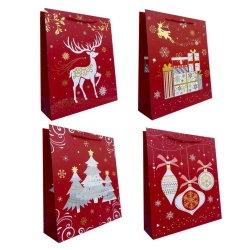 Torebka prezentowa S Boże Narodzenie mix - Ju-Piter