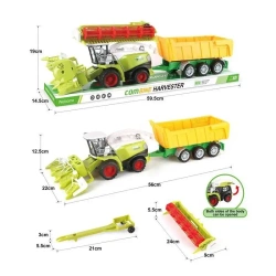Zestaw kombajnów z przyczepą - TOYS Paweł Wojda