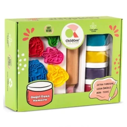 Zestaw kreatywny Jednorożec naturalna ciastolina + akcesoria - ChildGen (GEN OYUNCAK SANAYİ TİCARET A.Ş.)