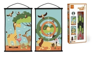 Rzutki przyssawki Start to Dart Safari - Scratch