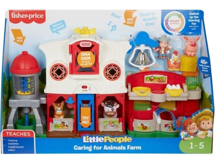 Little People Muzyczna farma Opieka nad zwierzątk. - Fisher- Price