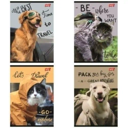 Zeszyt A5/60K linia Traveler (10szt) - UNIPAP