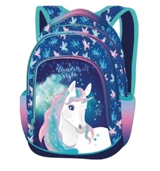 Plecak 2-komorowy Colorino primer unicorn - PATIO