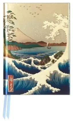 Notatnik A6 linia TW Morze w Satta Utagawa Hirosh. - Praca zbiorowa