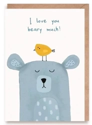 Walentynka I love you beary much, eko koperta K159 - Cardie