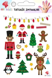 Tatuaże zmywalne dla dzieci Boże Narodzenie 4 - All4Kids