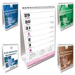 Kalendarz 2026 A5 biurkowy pion mix - EV-Corp