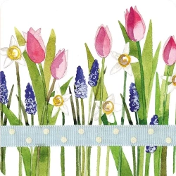 Podkładka pod kubek C223 Wiosenne kwiaty - Alex Clark