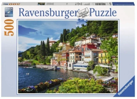 Puzzle 500 Jezioro Como, Włochy - Ravensburger