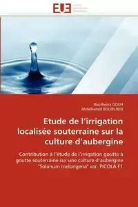 Etude de l''irrigation localisée souterraine sur la culture d''aubergine - Collectif