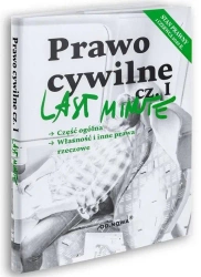 Last Minute. Prawo cywilne cz.1 1.06.2022 - Anna Gólska
