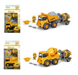 Maszyna budowlana z napędem i przyczepą mix - SWEDE