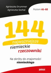 eBook 144 najważniejsze niemieckie rzeczowniki - Agnieszka Drummer epub mobi
