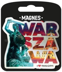 Magnes I love Poland Warszawa ILP-MAG-A-WAR-08 - Pan Dragon
