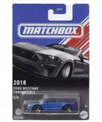 MATCHBOX American Convertibles - 2018 Ford Mustang Convertible