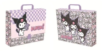 Teczka z rączką A4 XL Kuromi pink - ST-MAJEWSKI