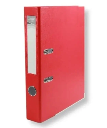 Segregator A4 z okuciem 5cm czerwony - Penword