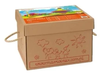 Klocki budowlane Bricks Junior 140 elementów - Marioinex