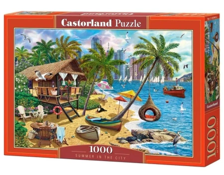 Puzzle 1000 Summer in the City CASTOR - Castorland