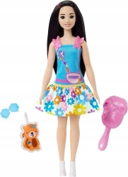 Barbie. Moja pierwsza Barbie Lalka Renee HLL22 - Mattel