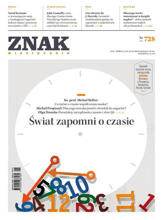 Miesięcznik "Znak", styczeń 2016, nr 728
