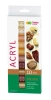 Farby akrylowe 12ml 10kol brązowy HAPPY COLOR - GDD