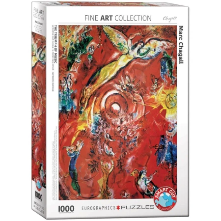 Puzzle 1000 Triumph of Music by Chagall 6000-5418 - Eurographics
