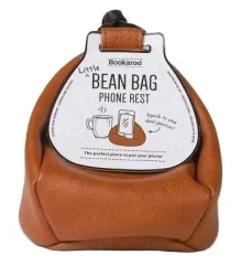 Bookaroo Bean Bag Pufa pod smartfon - brązowa - IF