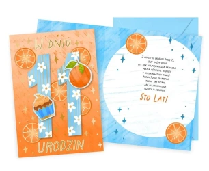 Karnet Urodziny 11 - Kukartka