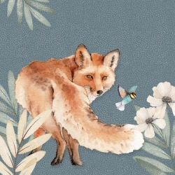 Karnet Swarovski kwadrat CL4705 Lis - Clear Creations