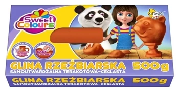 Glina rzeźbiarska samoutwardzalna terracota 500g - Sweet colours