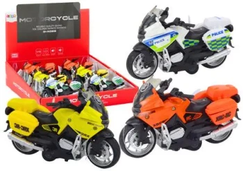 Motocykl sportowy napęd frykcyjny MIX - Leantoys